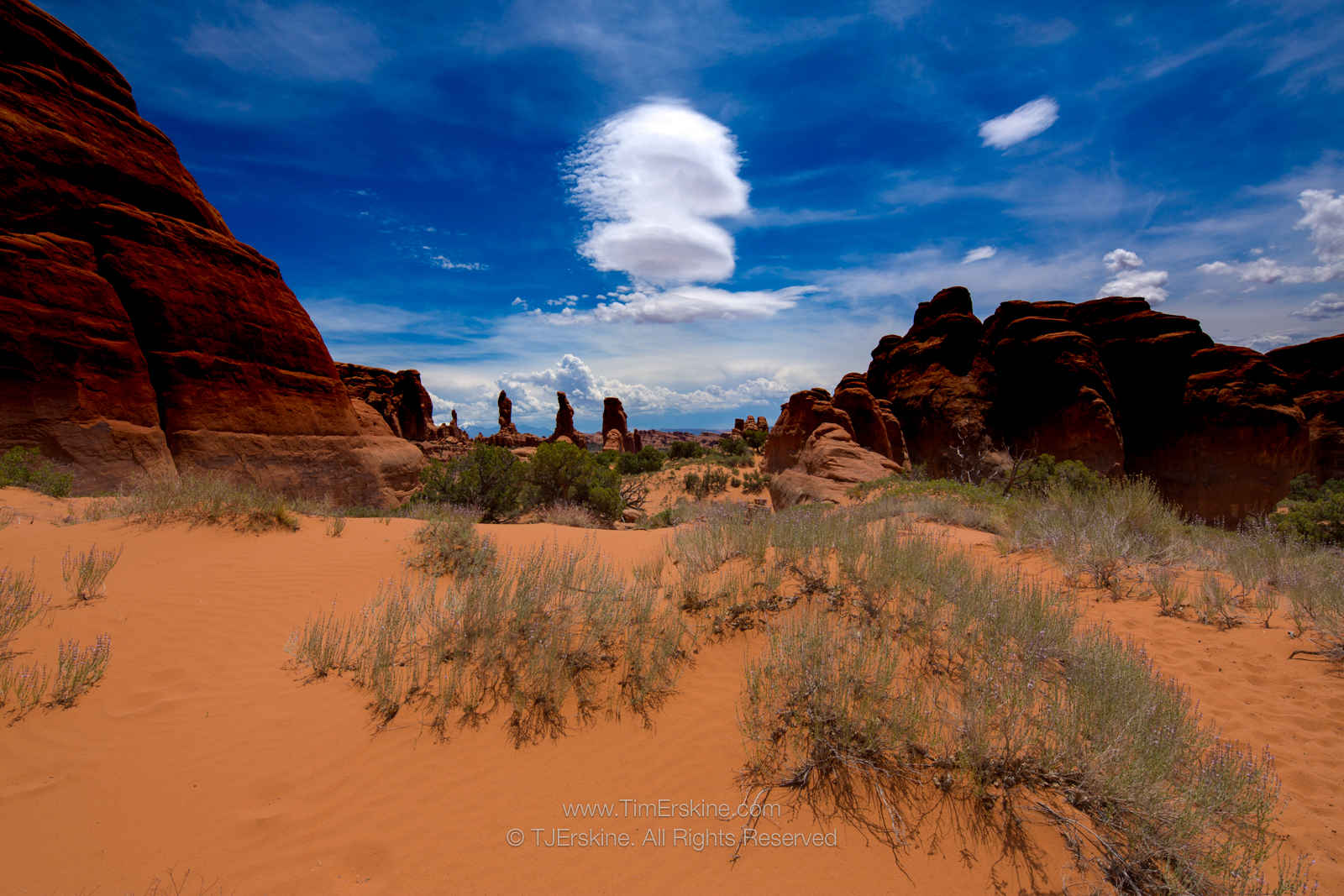 Arches Cloud Rock Tower