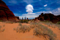 Arches Cloud Rock Tower