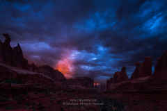 Arches Park Avenue Sunset Flame