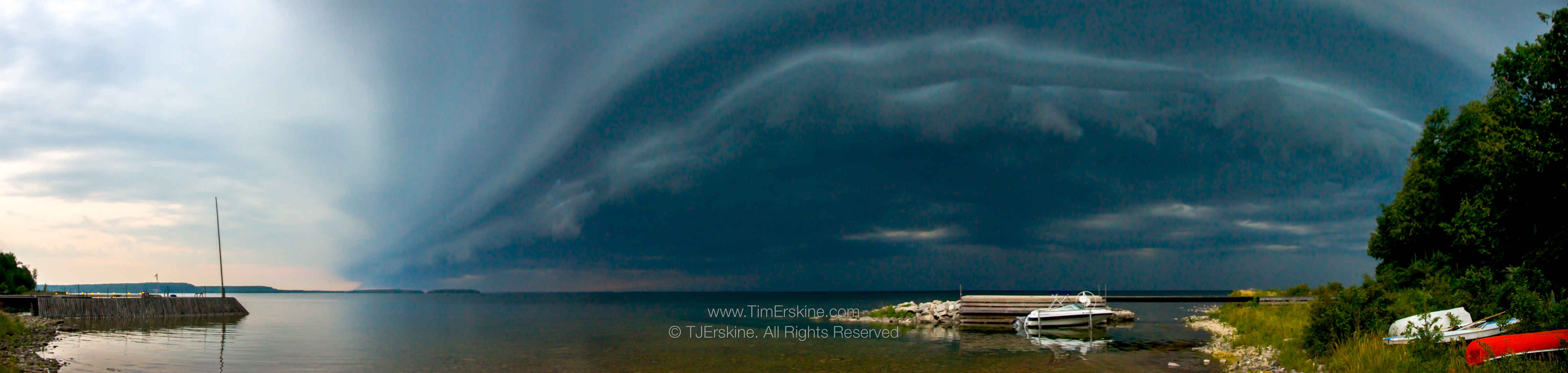 Ephraim Roll Cloud Storm Panorama