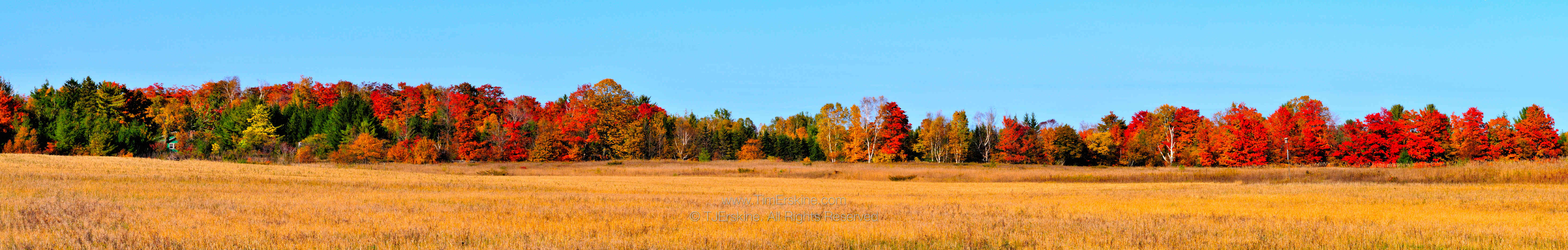 Ellison Bay Fall Panorama 