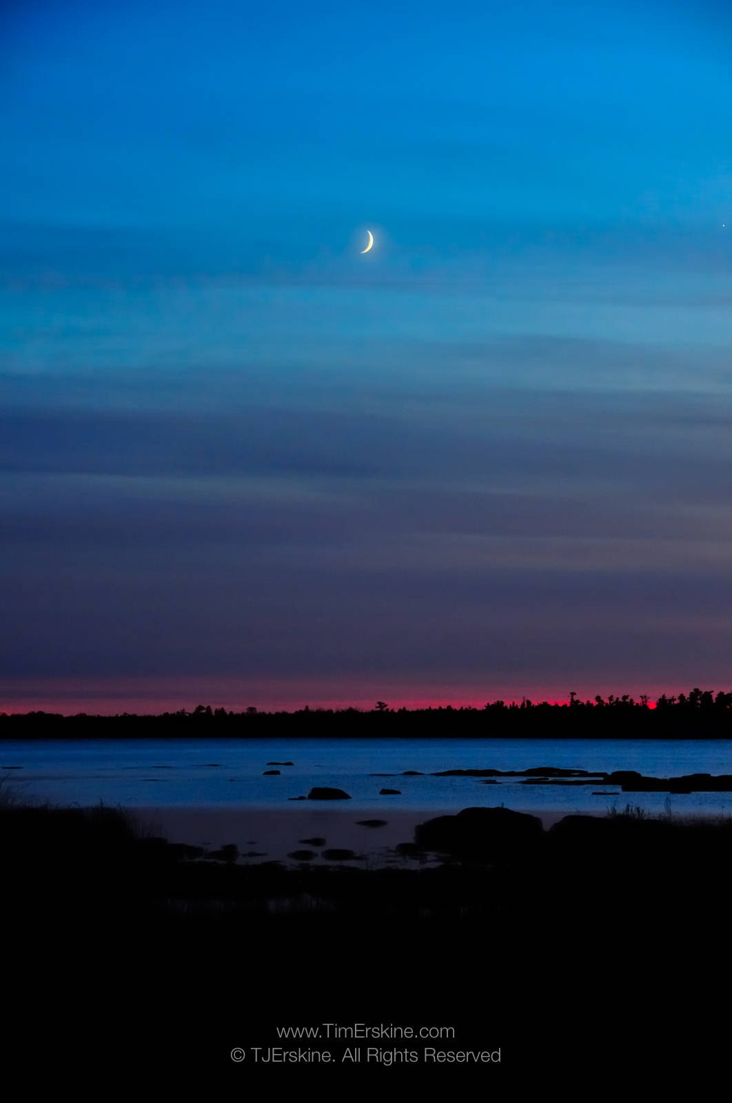 Moonlight Bay Crescent Moon