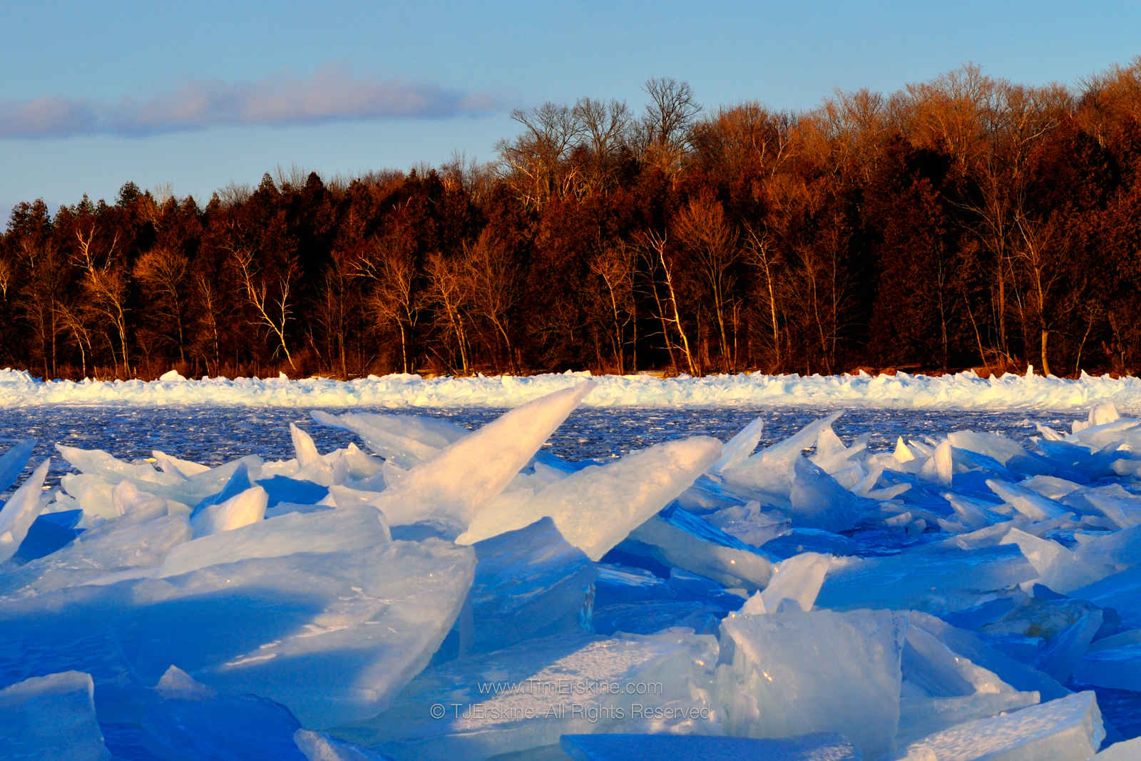 Peninsula Park Ice Shoreline