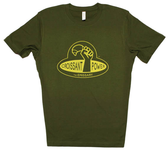 Croissant Power, Green Unisex